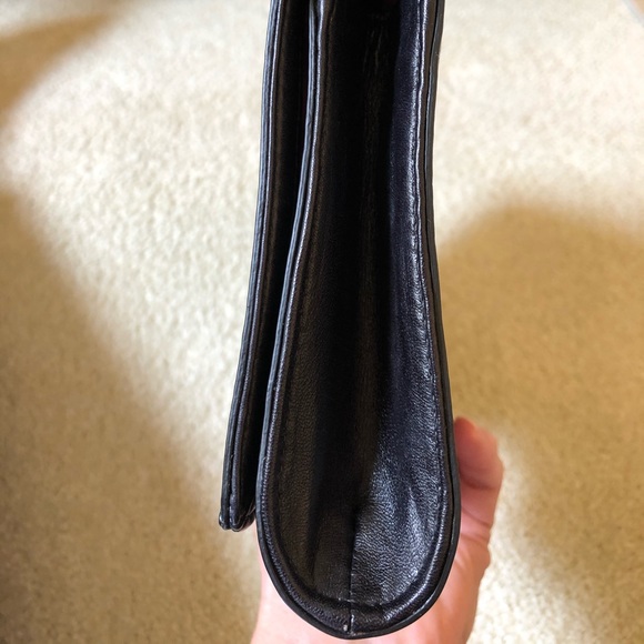 Cole Haan Genevieve Woven Leather Clutch - Picture 9 of 10